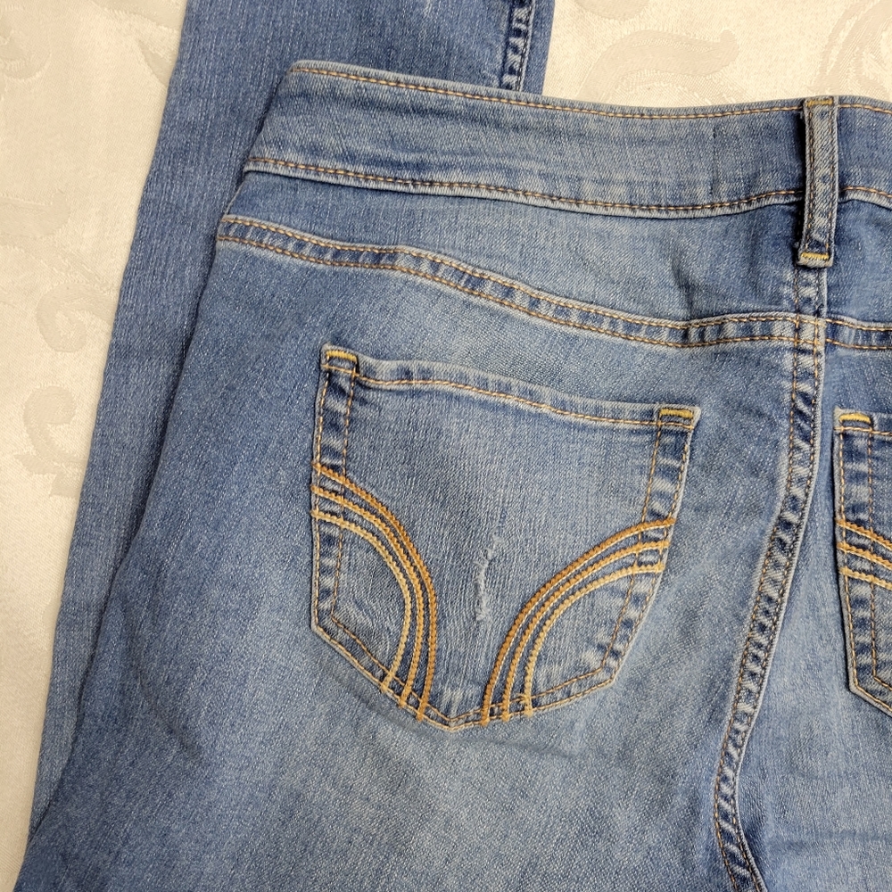 Hollister Distressed Jeans wt 27 - Picture 9 of 15